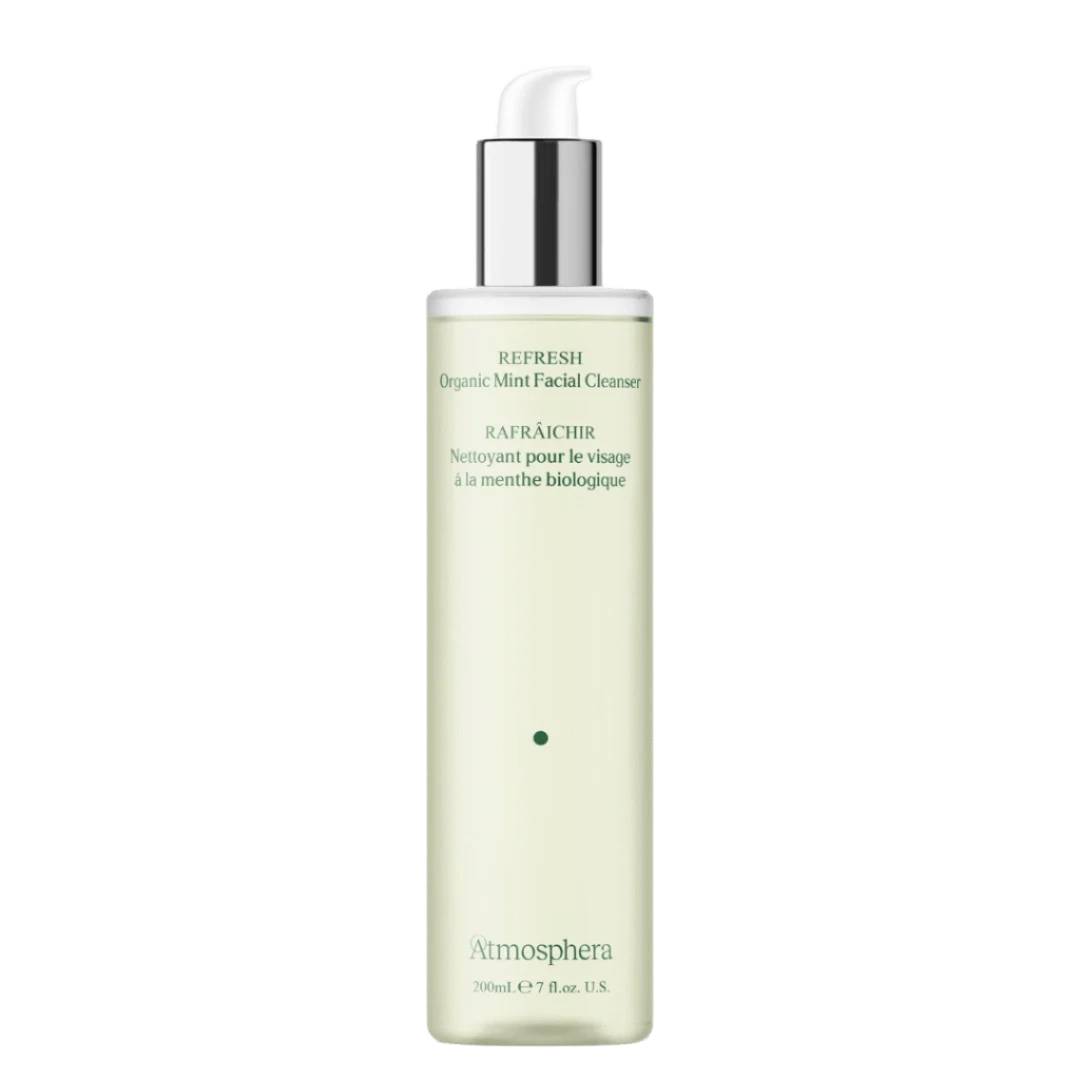 Atmosphera Facial Cleansers Organic Gel Facial Cleanser with Peppermint + Spearmint sunja link - canada