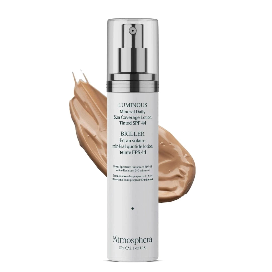 Atmosphera sunscreen Tinted Mineral Waterproof Daily Sun Coverage Spf 44 sunja link - canada