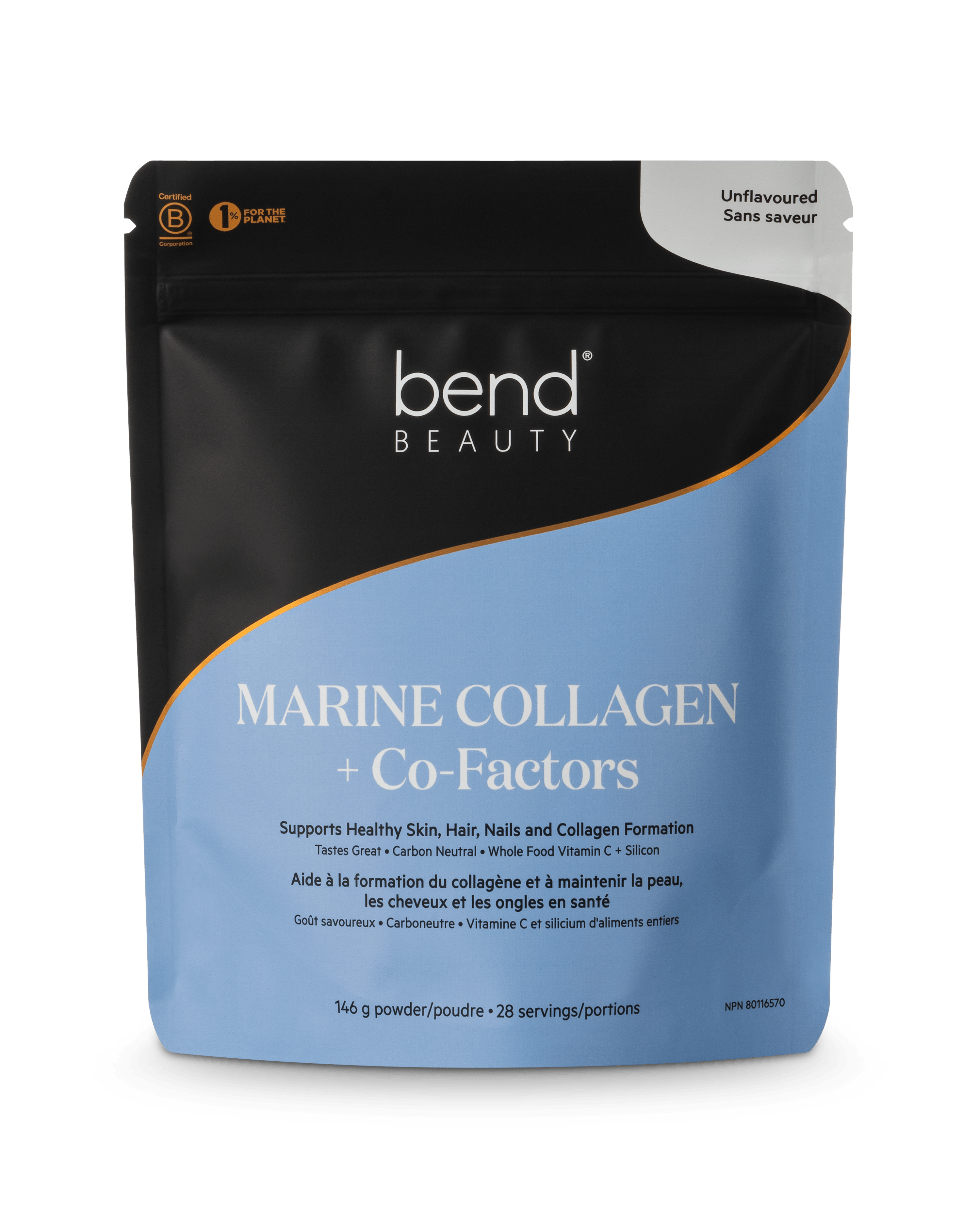 Bend Beauty Collagen supplement Marine Collagen + Co-Factors sunja link - canada