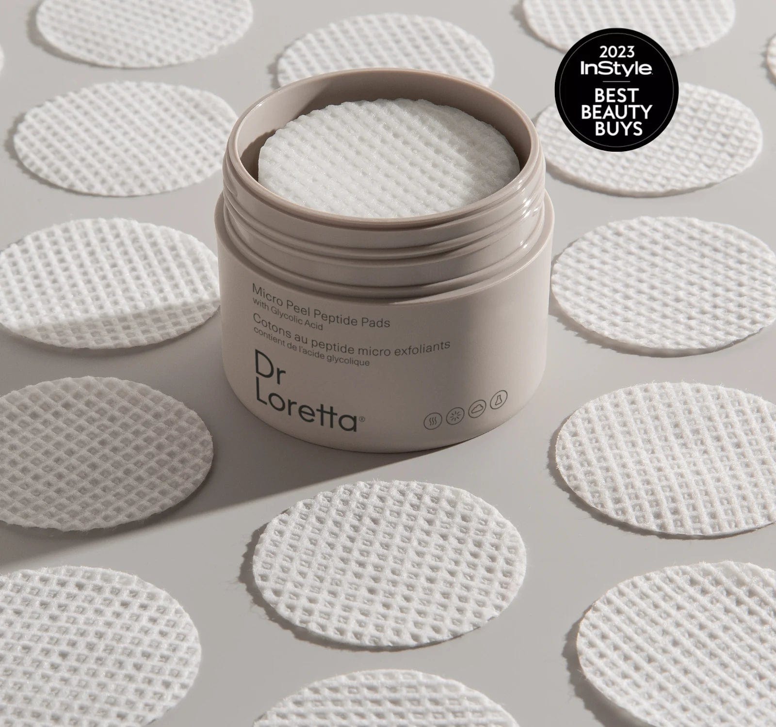 Dr Loretta exfoliation Micro Peel Peptide Pads sunja link - canada