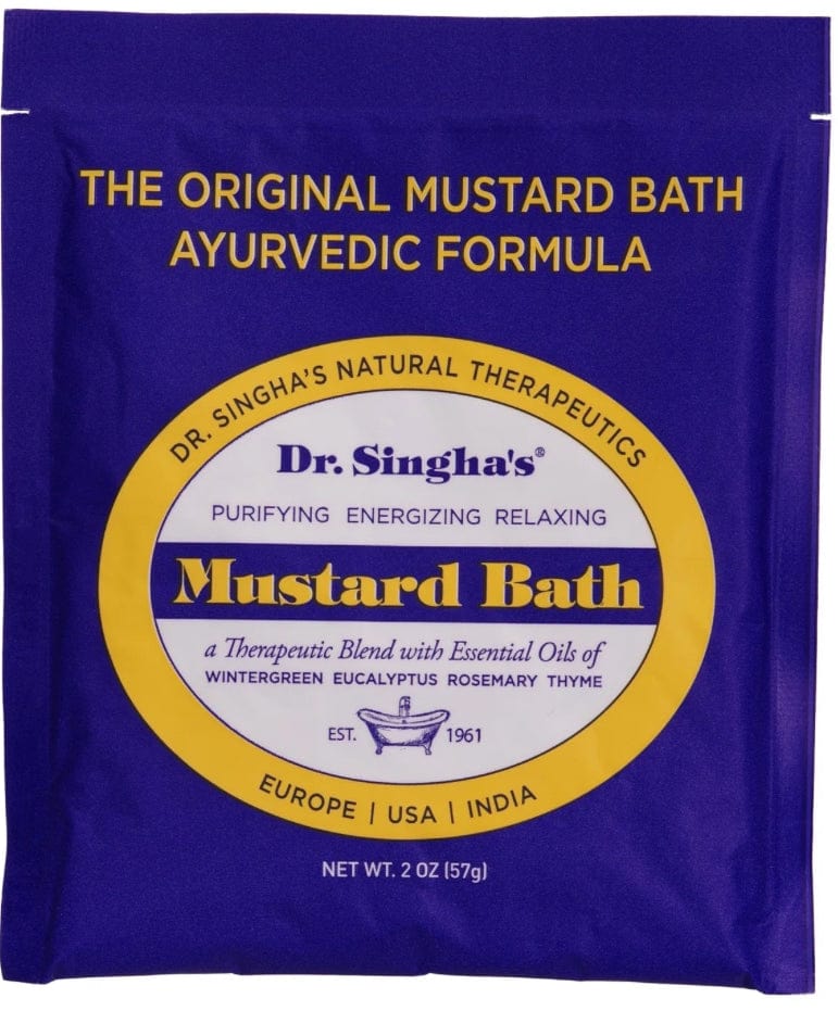 Dr. Singha's Mustard seed bath 2oz Mustard Bath sunja link - canada