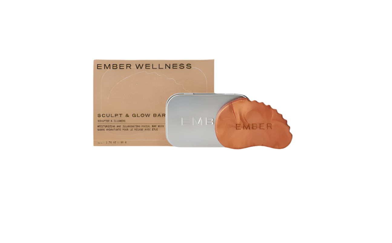 Ember Wellness face oil Sculpt & Glow Bar - Bronze sunja link - canada