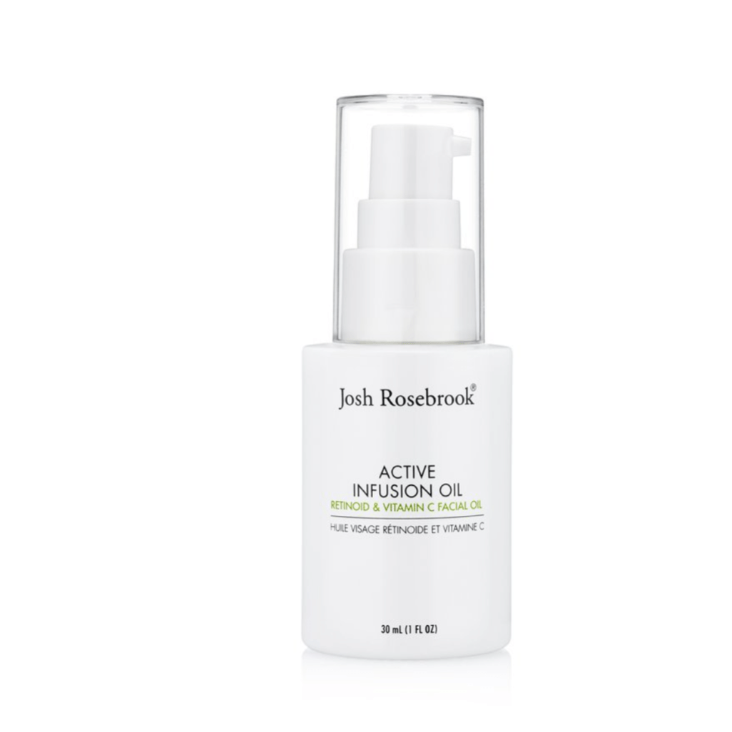 Josh Rosebrook Retinol Serum, face oil, serum, vitamin c Active Infusion Oil sunja link - canada