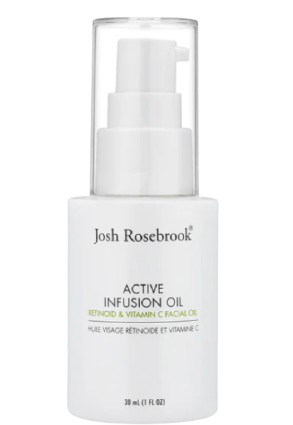 Josh Rosebrook Retinol Serum, face oil, serum, vitamin c Active Infusion Oil sunja link - canada