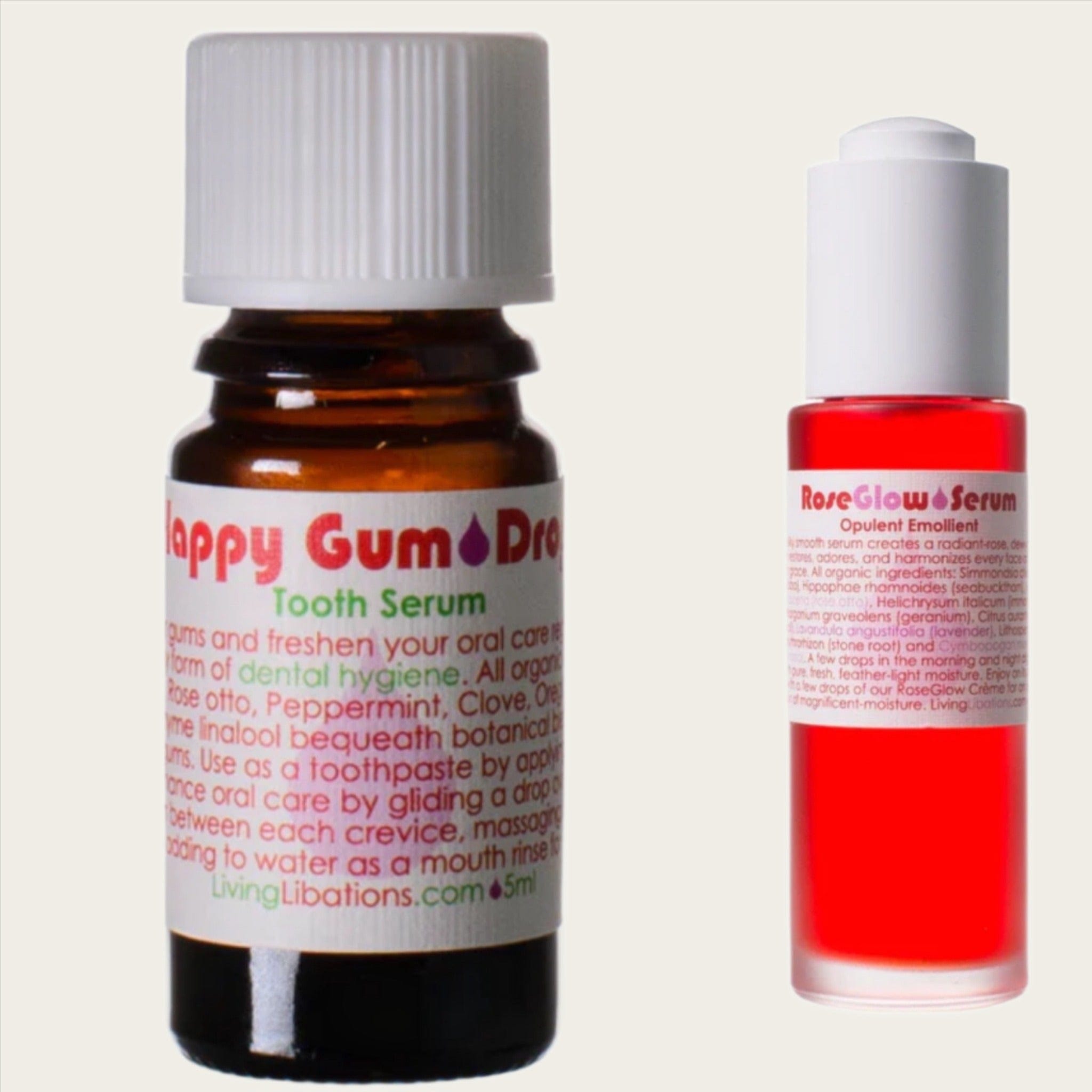 Living Libations tooth and gum serum Happy Gum Drops 5ml sunja link - canada