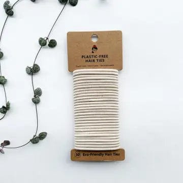 Sunja Link Body Shoppe hair tie natural Elastics - Organic Biodegradable Plastic Free Hair Ties sunja link - canada